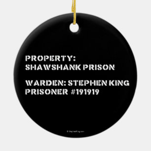 Eigenschap: Shawshank Gevangenis Keramisch Ornament