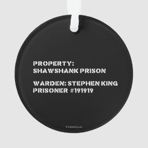 Eigenschap: Shawshank Gevangenis Ornament