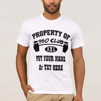 Eigenschap van 350 Club XXL, uitgerust met Man T-shirt