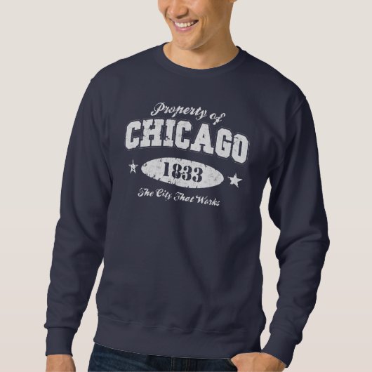 Eigenschap van Chicago Trui (Voorkant)