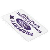 Eigenschap van de afdeling computerwetenschappen magneet (Rechterzijde)