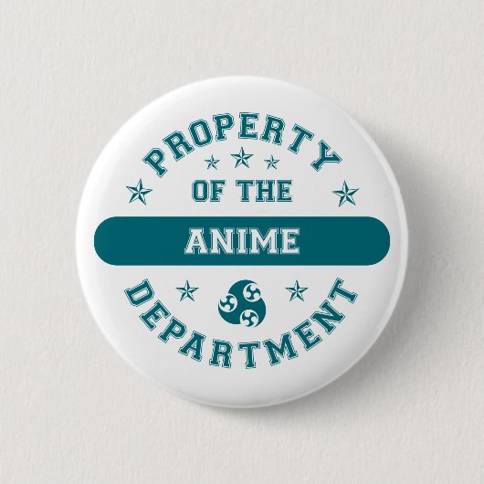 Eigenschap van de Anime-afdeling Ronde Button 5,7 Cm (Voorkant)