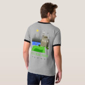 Eigenschap van de fitness van het Central Park T-shirt (Achterkant volledig)