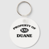 Eigenschap van DUANE Sleutelhanger (Voorkant)
