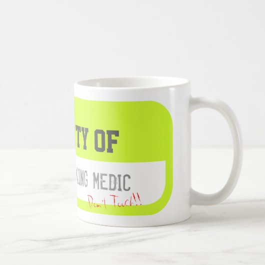 EIGENSCHAP VAN ÉÉN MIDDELGROTE Gele Mok VOOR ARDWO (Rechts)