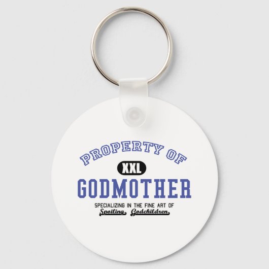 Eigenschap van Godmoeder Sleutelhanger (Voorkant)