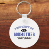 Eigenschap van Godmoeder Sleutelhanger (Voorkant)