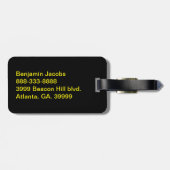 Eigenschap van Jamaica Bagagelabel (Achterkant horizontaal)