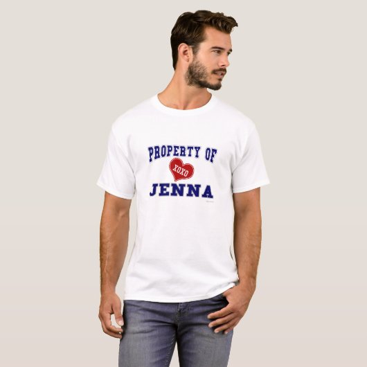 Eigenschap van Jenna T-shirt (Voorkant volledig)