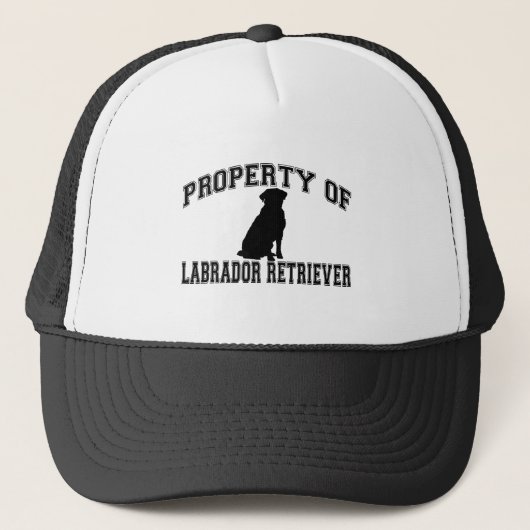 Eigenschap van Labrador Retriever Trucker Pet (Voorkant)