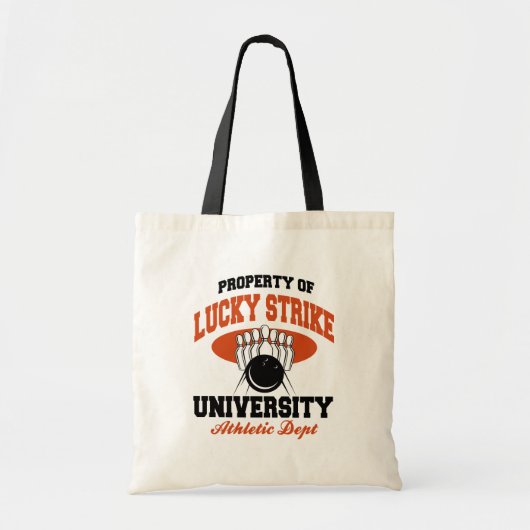 Eigenschap van Lucky Strike Bowling Tote Bag (Voorkant)