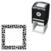 Eigenschap van luipaard print bont huid dier chic zelfinktende stempel (In situ)