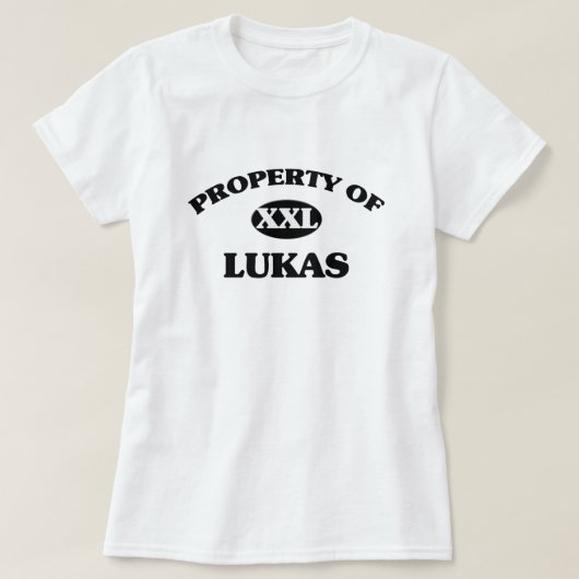 Eigenschap van LUKAS T-shirt (Design voorkant)