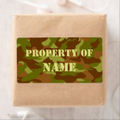 Eigenschap van naamlabels | Camo Etiket (Insitu)