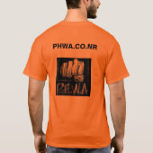 Eigenschap van, PHWA, Wrestling T-shirt (Achterkant)