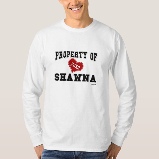 Eigenschap van Shawna T-shirt (Voorkant)