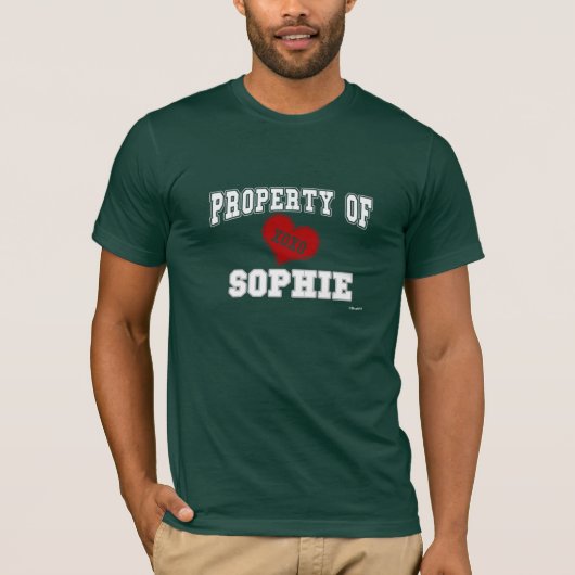 Eigenschap van Sophie T-shirt (Voorkant)