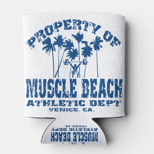 Eigenschap van spierstrand blikjeskoeler (Achterkant)