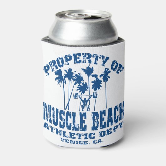 Eigenschap van spierstrand blikjeskoeler (Blikje Achterkant)