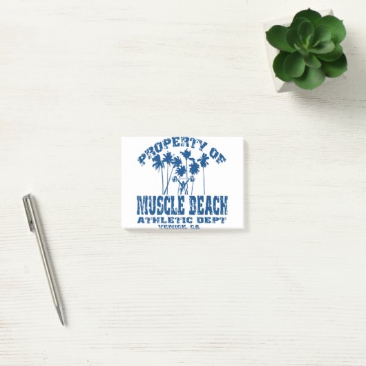 Eigenschap van spierstrand post-it® notes (Kantoor)