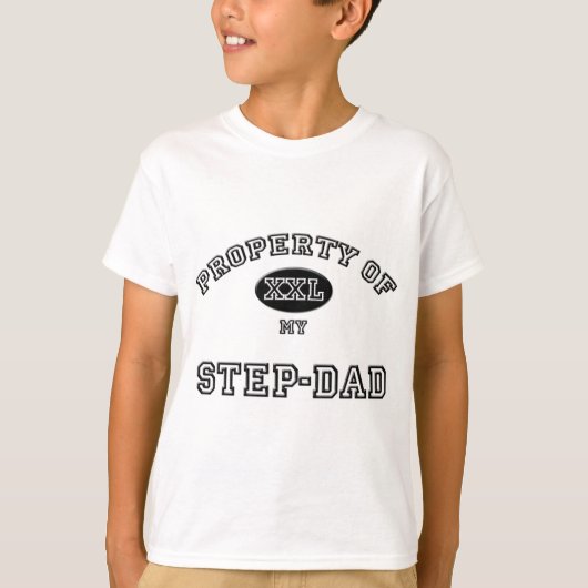 Eigenschap van Step-Dad T-shirt (Voorkant)