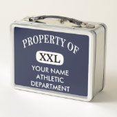 Eigenschap van XXL Naam toevoegen White Font Metal (Achterkant)