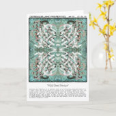 eigenschappen van het geraniummeer kaart (Gele Bloem)