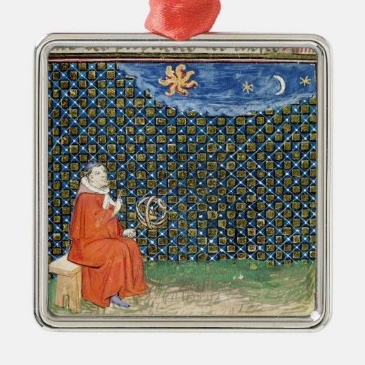 Eigenschappen van het luchtruim metalen ornament (Voorkant)