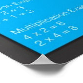 Eigenschappen van nummers poster (Hoek)