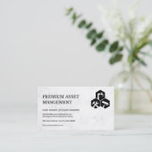 Eigenschappenbeheer | Financiën | Icons-services Afsprakenkaartje (Staand voorkant)