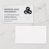 Eigenschappenbeheer | Financiën | Icons-services Afsprakenkaartje (Voorkant / Achterkant)