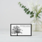 Eigentijdse begrafenisondernemers | Levensboom Visitekaartje (Staand voorkant)