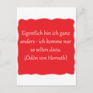 Eigentlich bin ich ganz anders... briefkaart