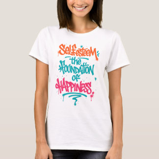 Eigenwaarde en Geluk T-shirt