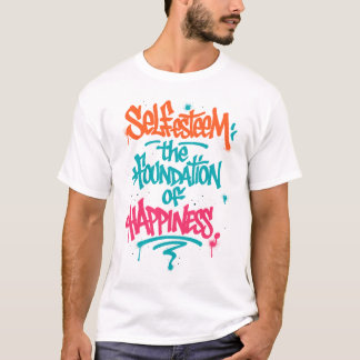 Eigenwaarde en Geluk T-shirt