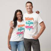 Eigenwaarde en Geluk T-shirt (Unisex)