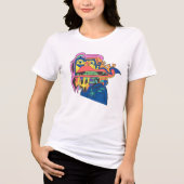 Eigenwaarde in aanbouw Tri-Blend shirt (Voorkant)
