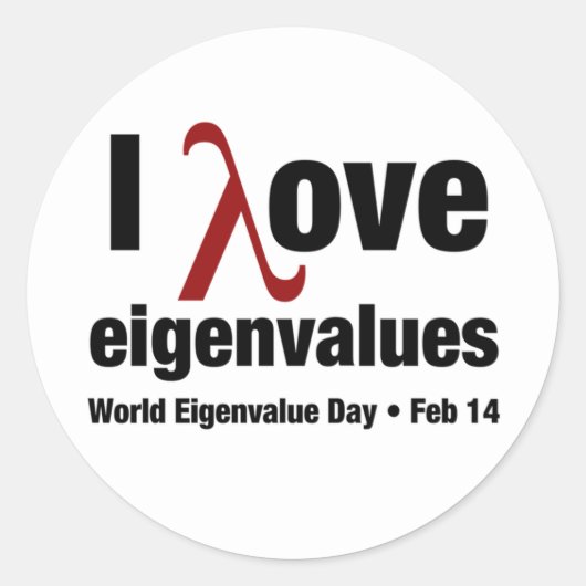 Eigenwaardedag sticker (Voorkant)