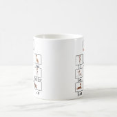 Eigenwijze Ibizan Hound Tricks Podenco Hondenras Koffiemok (Center)