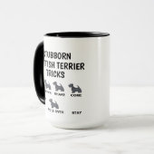 Eigenwijze Schotse Terrierstreken , Grappige Schot Mok (Voorkant links)