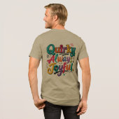 Eigenzinnig Altijd Blij Tri-Blend Shirt (Voorkant)