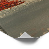 Eigenzinnig Geisha meisje | Digitale kunst Poster (Hoek)