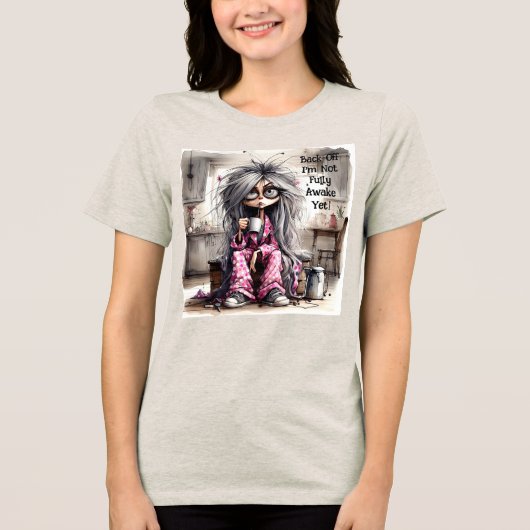 Eigenzinnig Hippie Chic T-shirt (Voorkant)