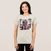 Eigenzinnig Hippie Chic T-shirt (Voorkant volledig)