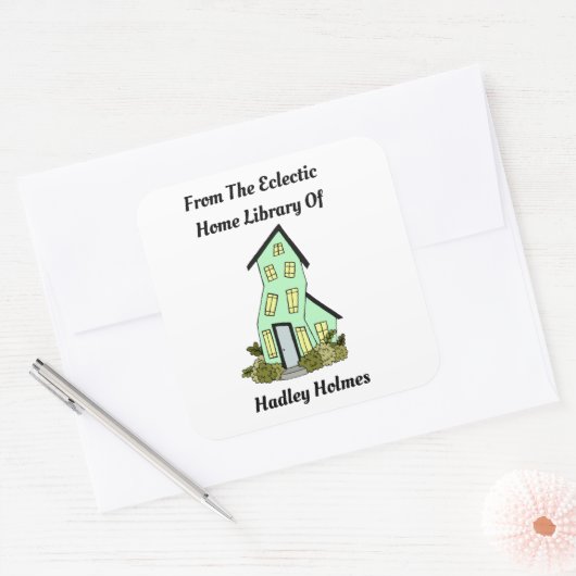 Eigenzinnig Home Library Book Label (Envelop)
