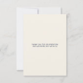 Eigenzinnig Leuk Groen Handschrift Script Bruiloft Bedankkaart (Achterkant)