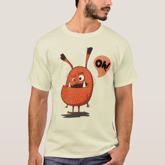 Eigenzinnig Monster T-shirt (Voorkant)