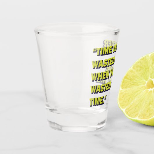 eigenzinnig prijsopgave shot glas (Links)