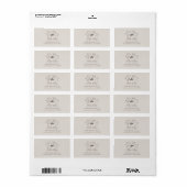 Eigenzinnige Afstuderen iconen Sandy Beige Retoura Etiket (Full Sheet)
