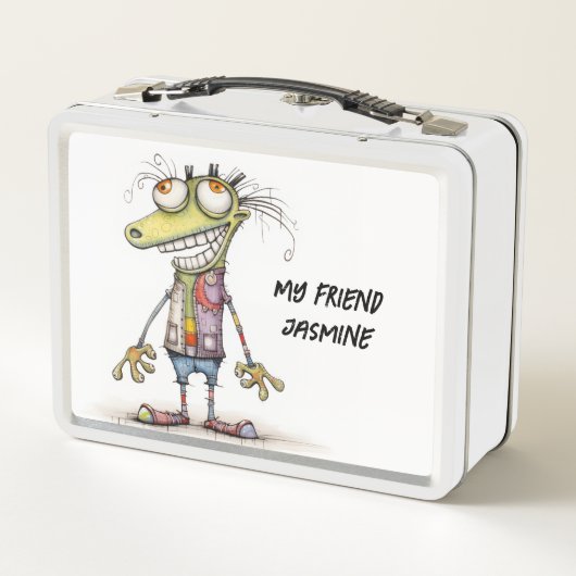 eigenzinnige alligator (Achterkant)